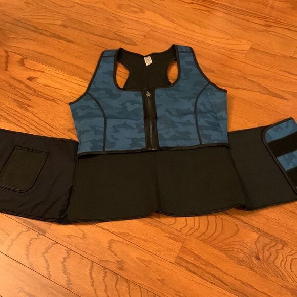 Size 2XL Sauna Sweat Vest.  NEW - Picture 7 of 7